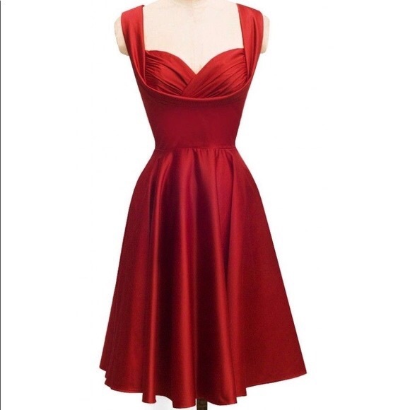 Trashy Diva Red Honey Swing Dress - Picture 1 of 7